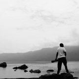 ClementWild Tour leader exploring Lake Bogoria in Kenya with his drone and camera